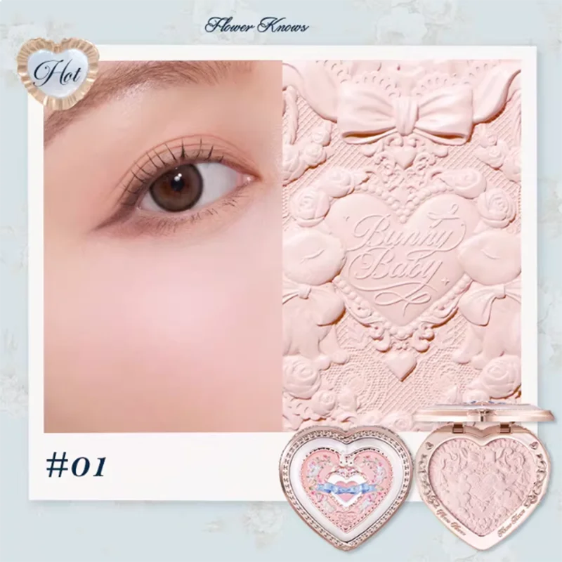 Bunny Garden Collection Embossed Blush