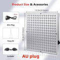 LED Red Light Therapy Panel Lamp