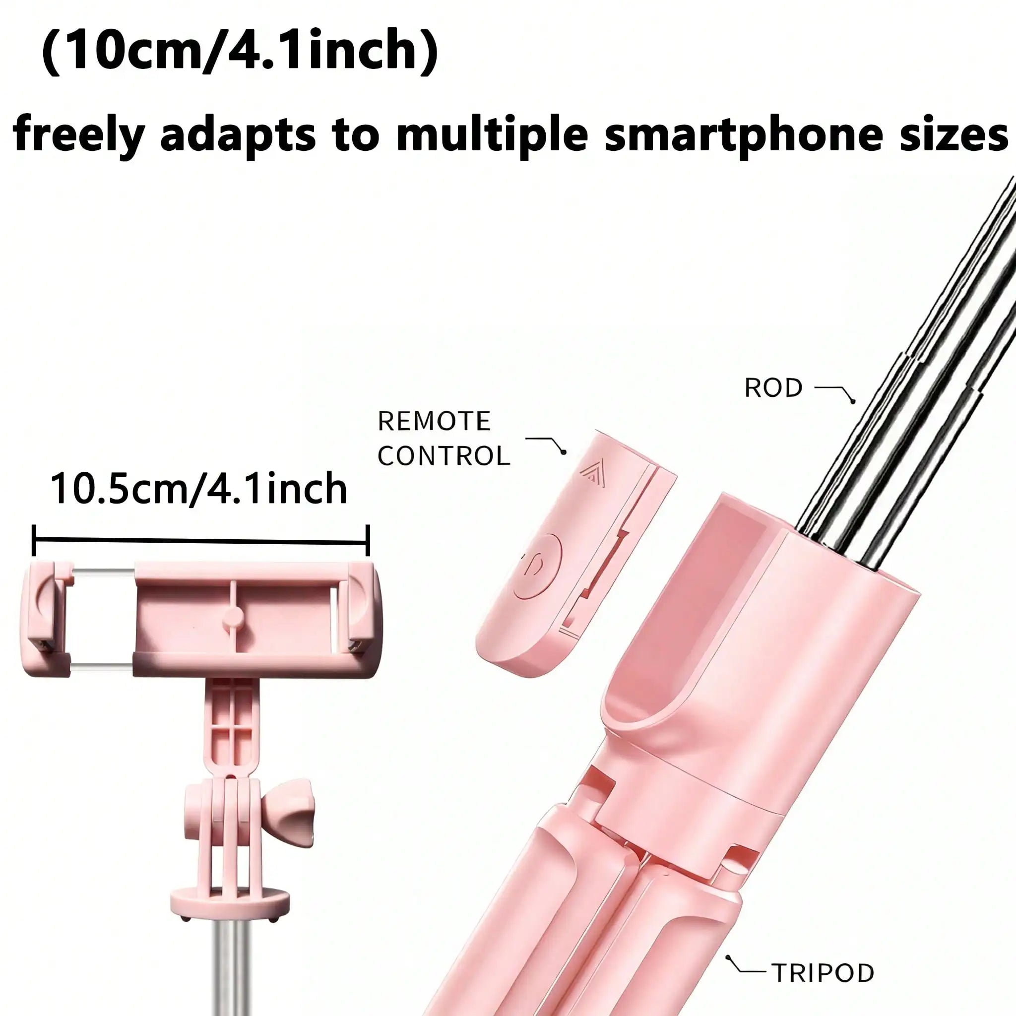 Wireless Selfie Stick With Tripod Stand