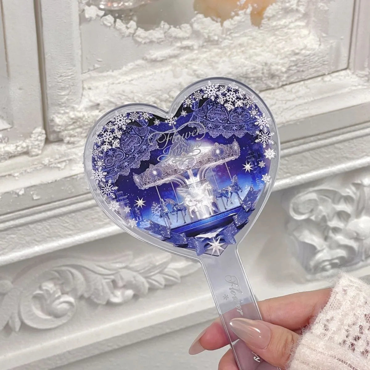 The Sweetie Bear Bunny Garden Collection Makeup Hand Mirror
