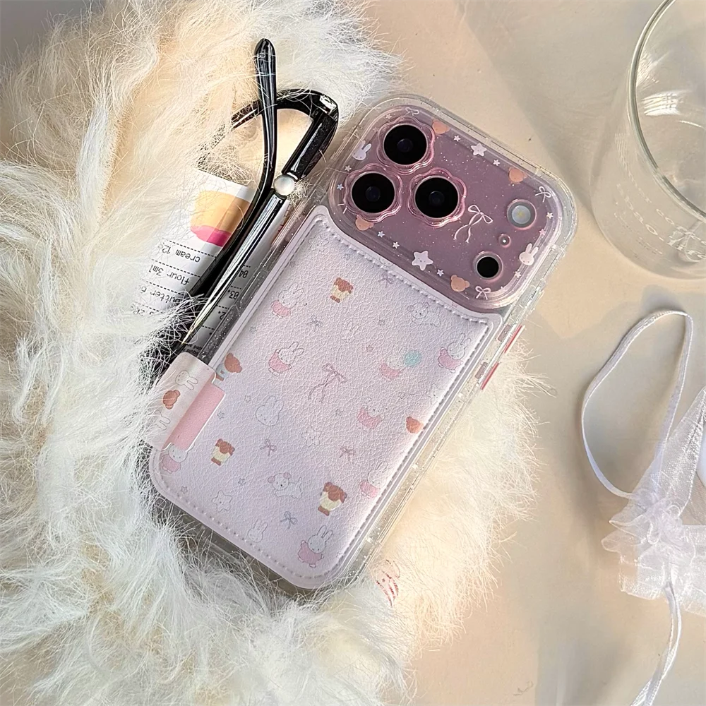 Kawaii Miffy Phone Case with Stand