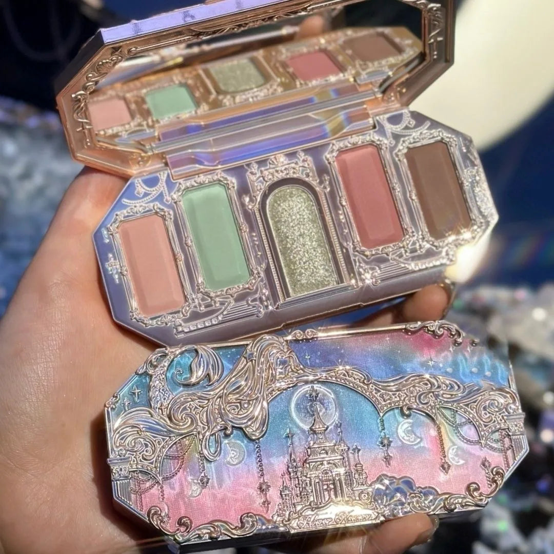 Moonlight Mermaid Eyeshadow Pallet | Glow, Shimmer, & Shine
