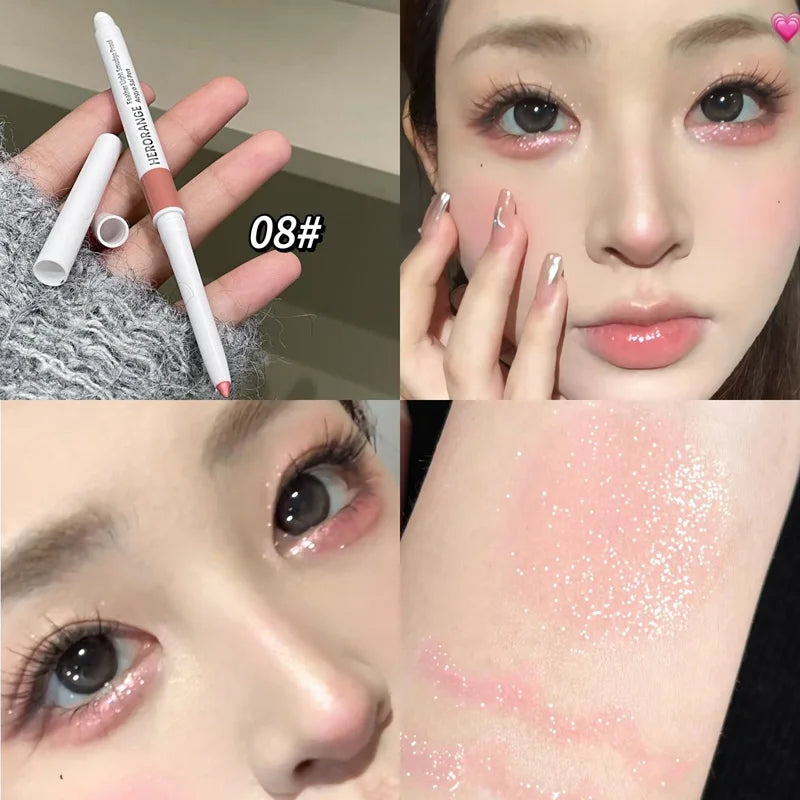 HERORANGE Double-ended Ultra-fine Gel Eyeliner