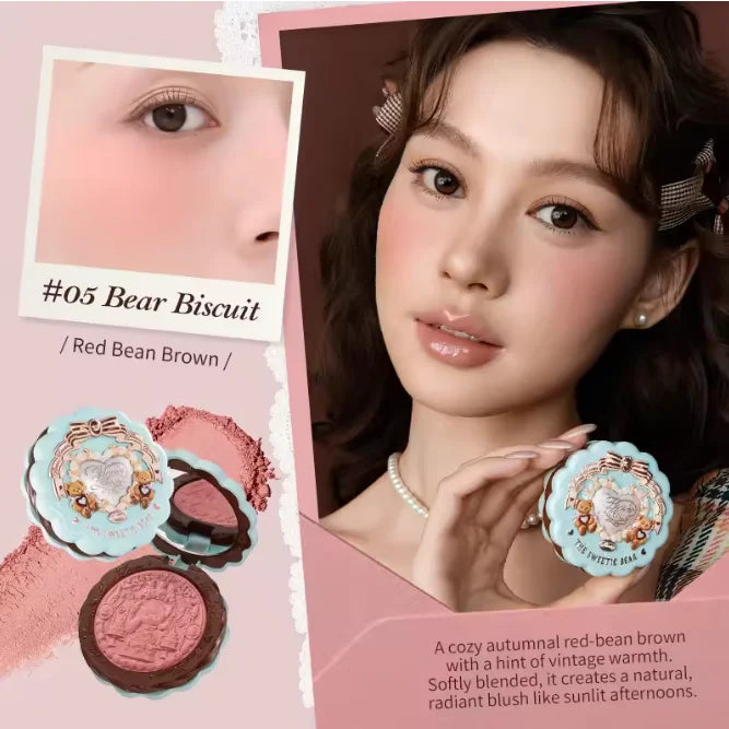 Bunny Garden Collection Embossed Blush