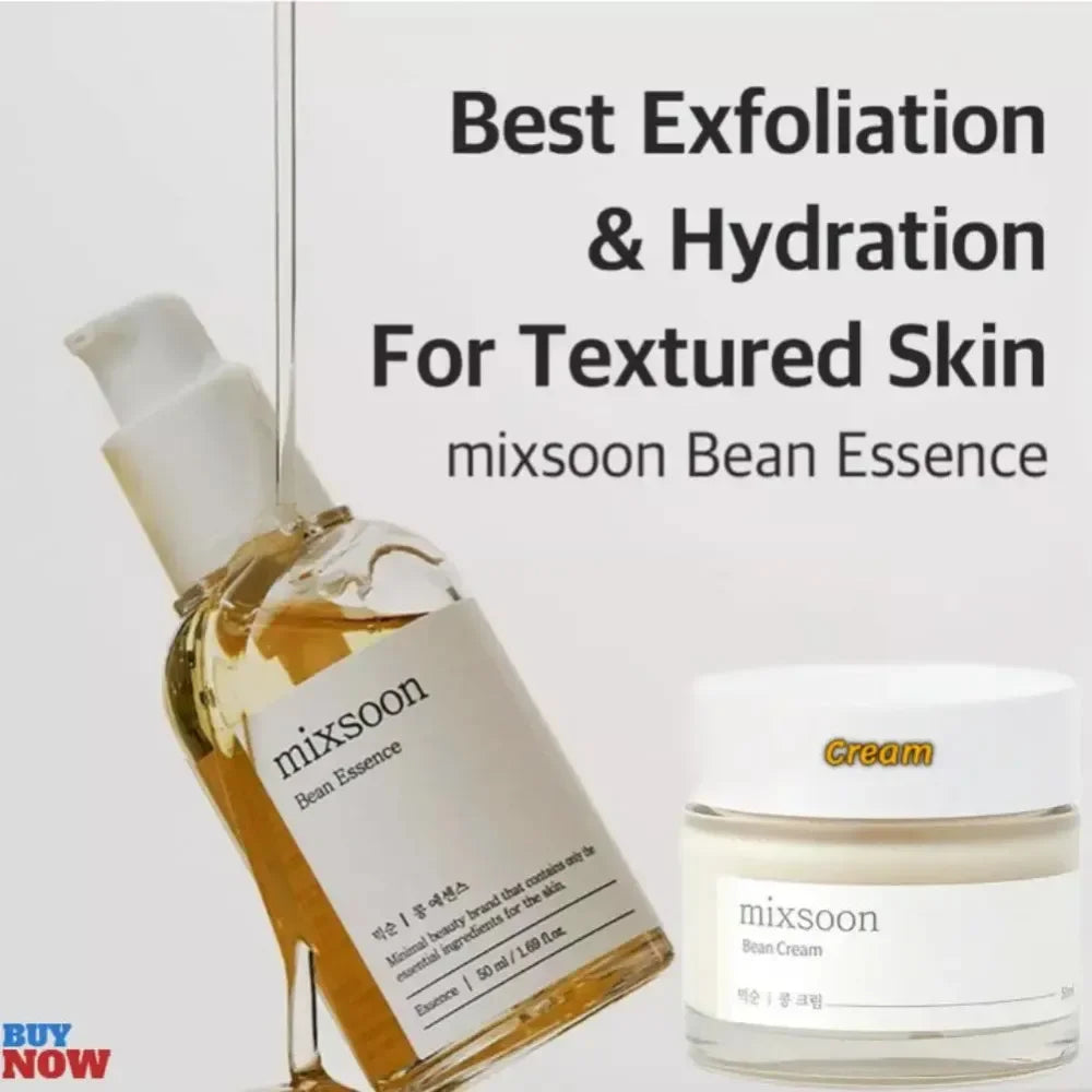 Mixsoon Bean Essence Cream Duo Set or Separate