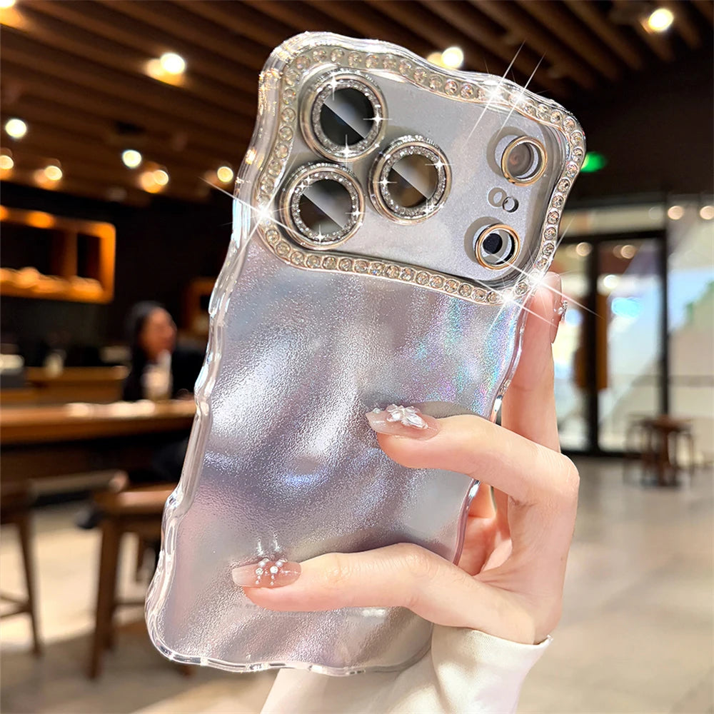 Pearlescent Water Ripple Phone Case