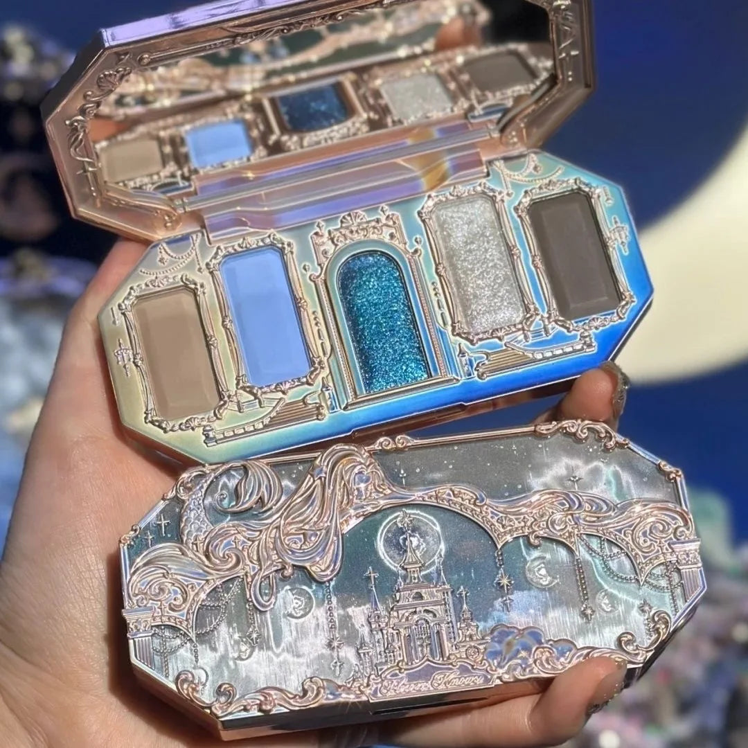 Moonlight Mermaid Eyeshadow Pallet | Glow, Shimmer, & Shine