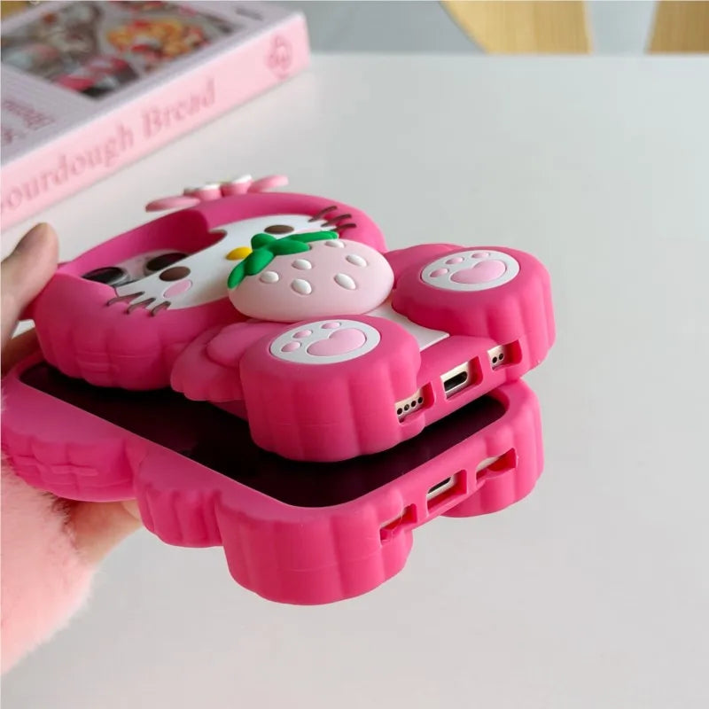 Strawberry Hello Kitty Sanrio 3D Phone Case