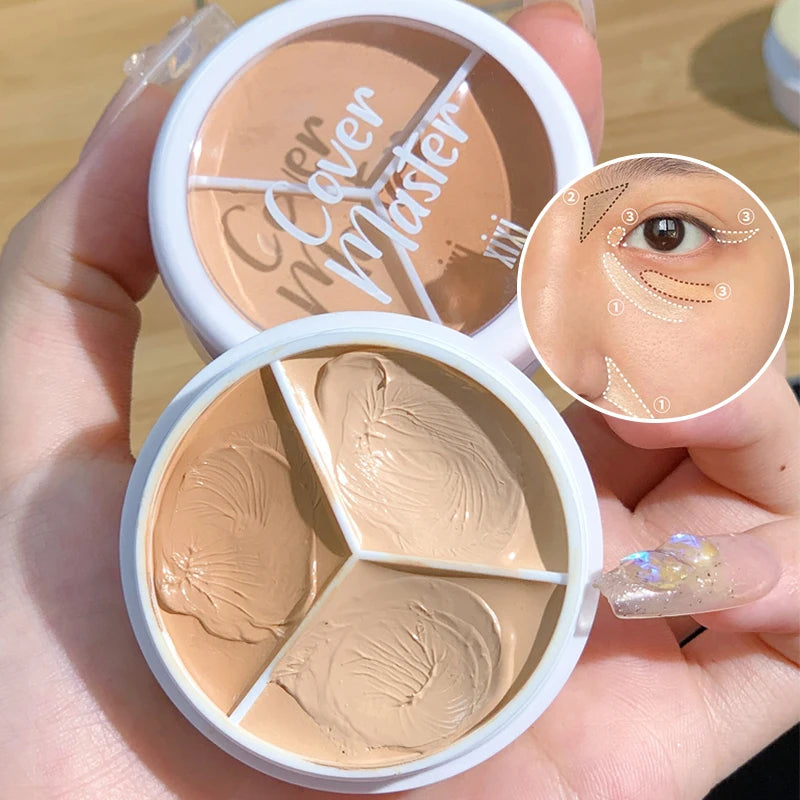 XIXI Cover Master Three Color Corrector Pot Concealer