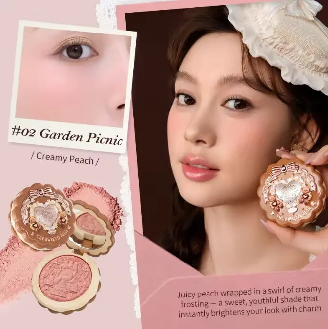 Bunny Garden Collection Embossed Blush