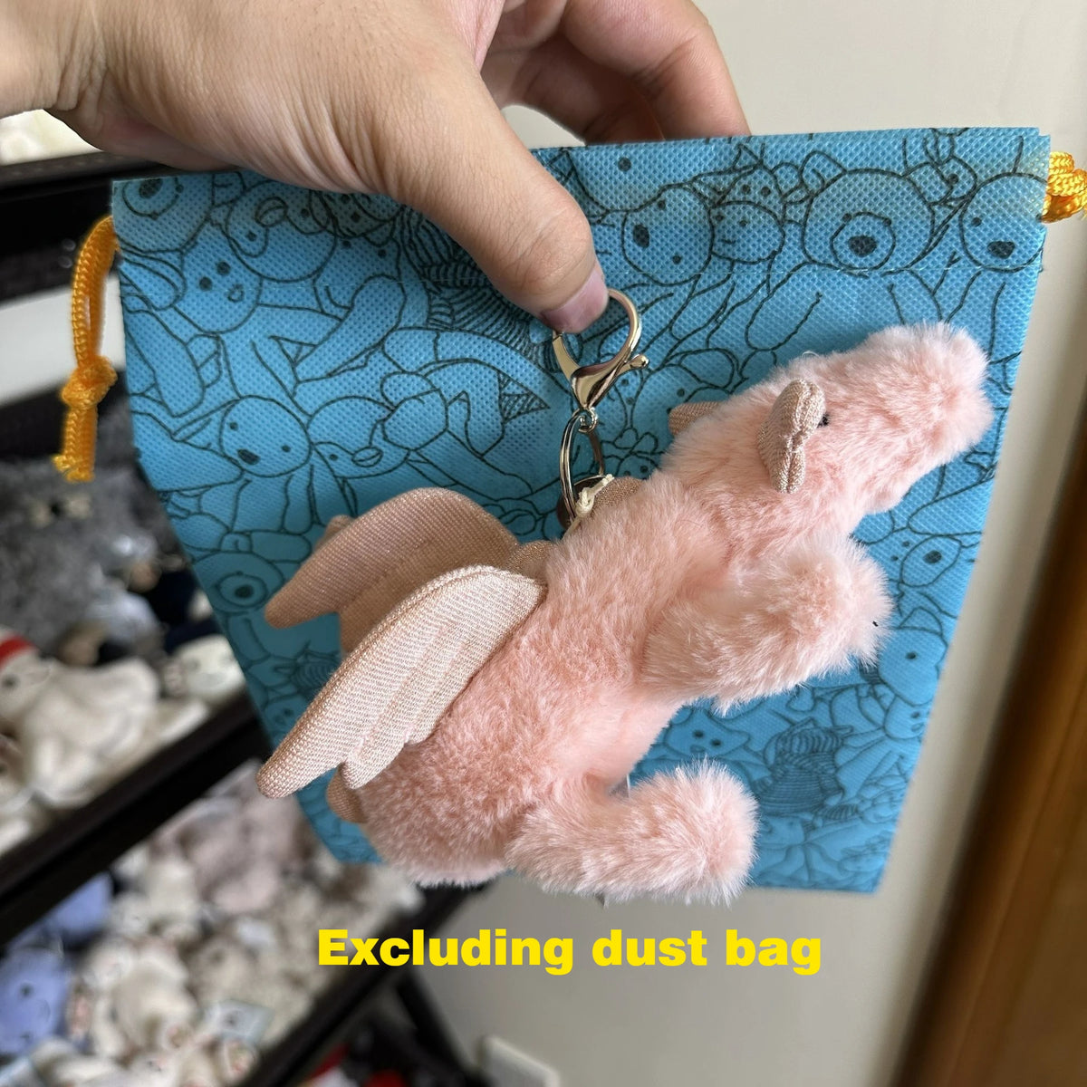 Plush JC Bag Charm Keychain v1