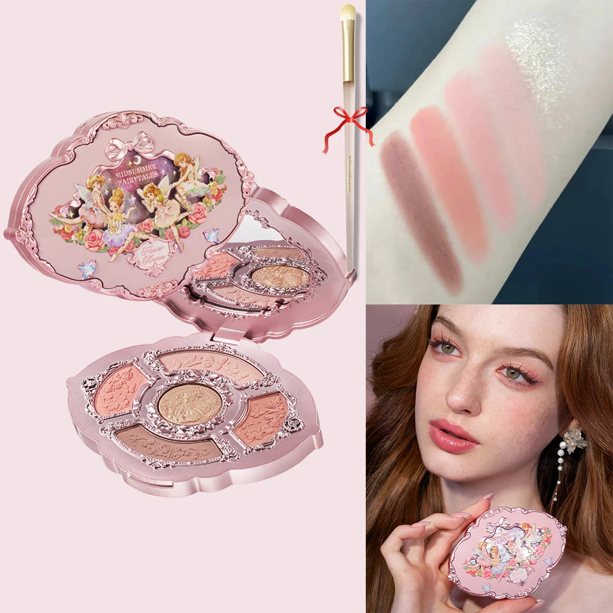 Swan Ballet 6 Color Eyeshadow Palette