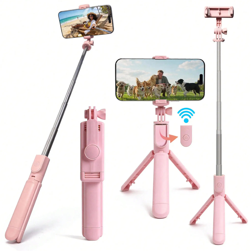Wireless Selfie Stick With Tripod Stand