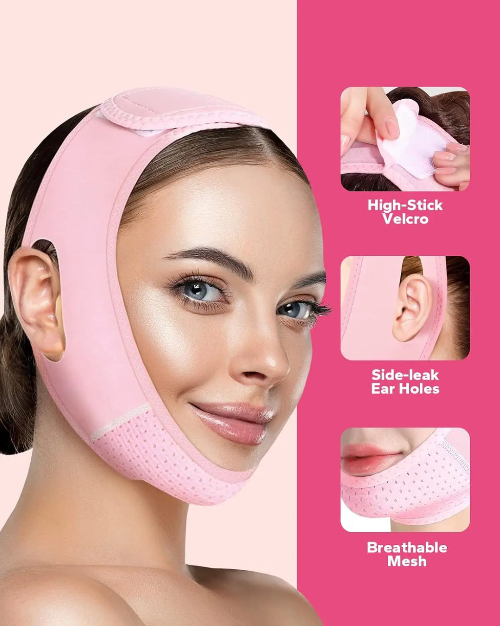 V Line Mask | Chin Strap