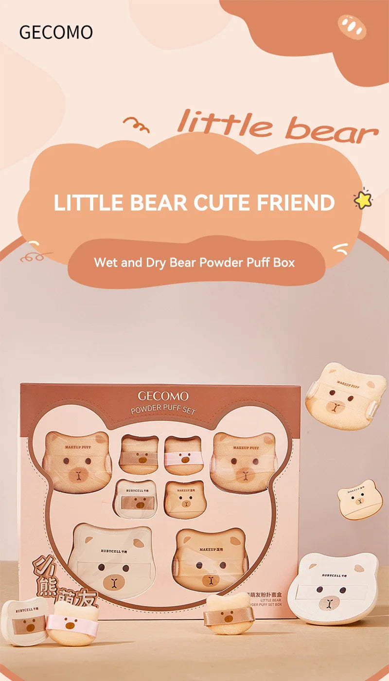 Little Bear Powder Puff | Dual Use Wet & Dry