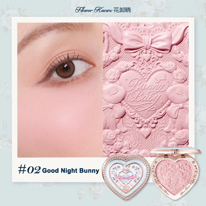 Bunny Garden Embossed Soft Matte Blush