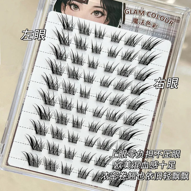 Fox Eye Effect Fluffy False Eyelashes