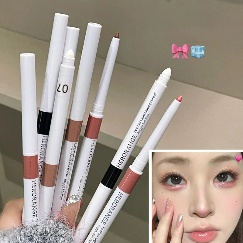 HERORANGE Double-ended Ultra-fine Gel Eyeliner