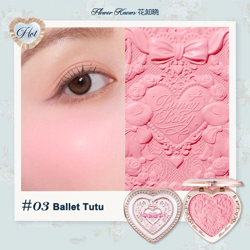 Bunny Garden Embossed Soft Matte Blush