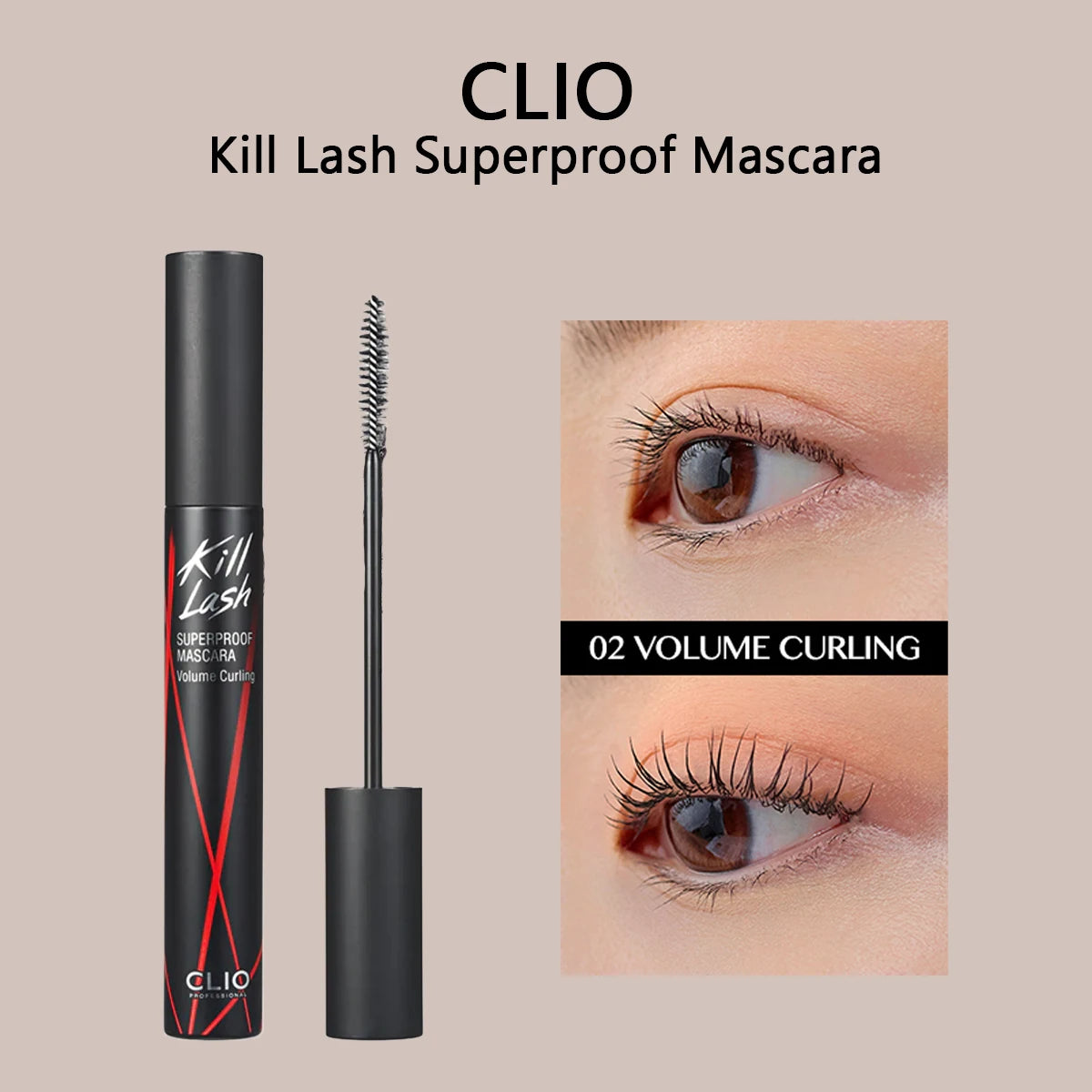 CLIO|Kill Lash Superproof Mascara