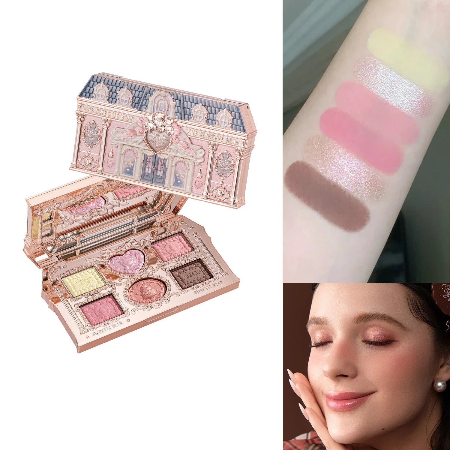 Swan Ballet 6 Color Eyeshadow Palette