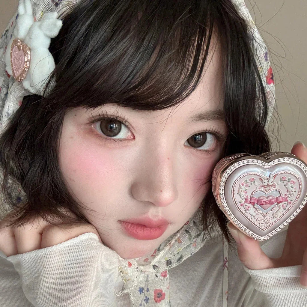 Bunny Garden Embossed Soft Matte Blush