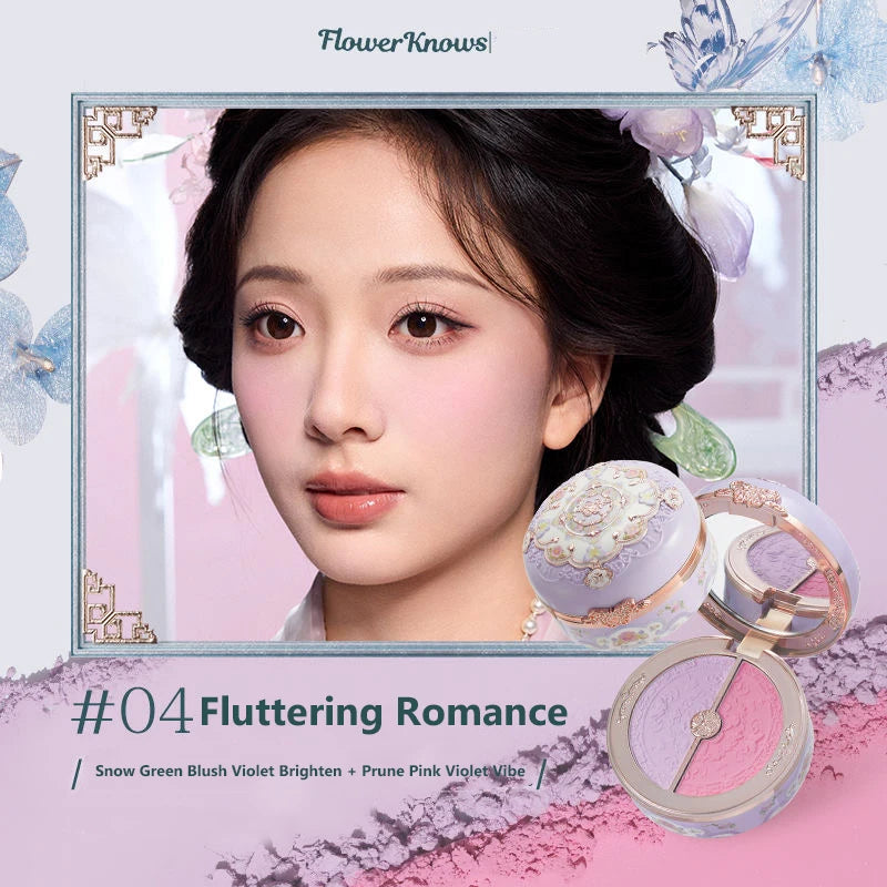 10 % OFF! | Flower Knows Blusher Butterfly Cloud Collar Collection Rouge Box Duo