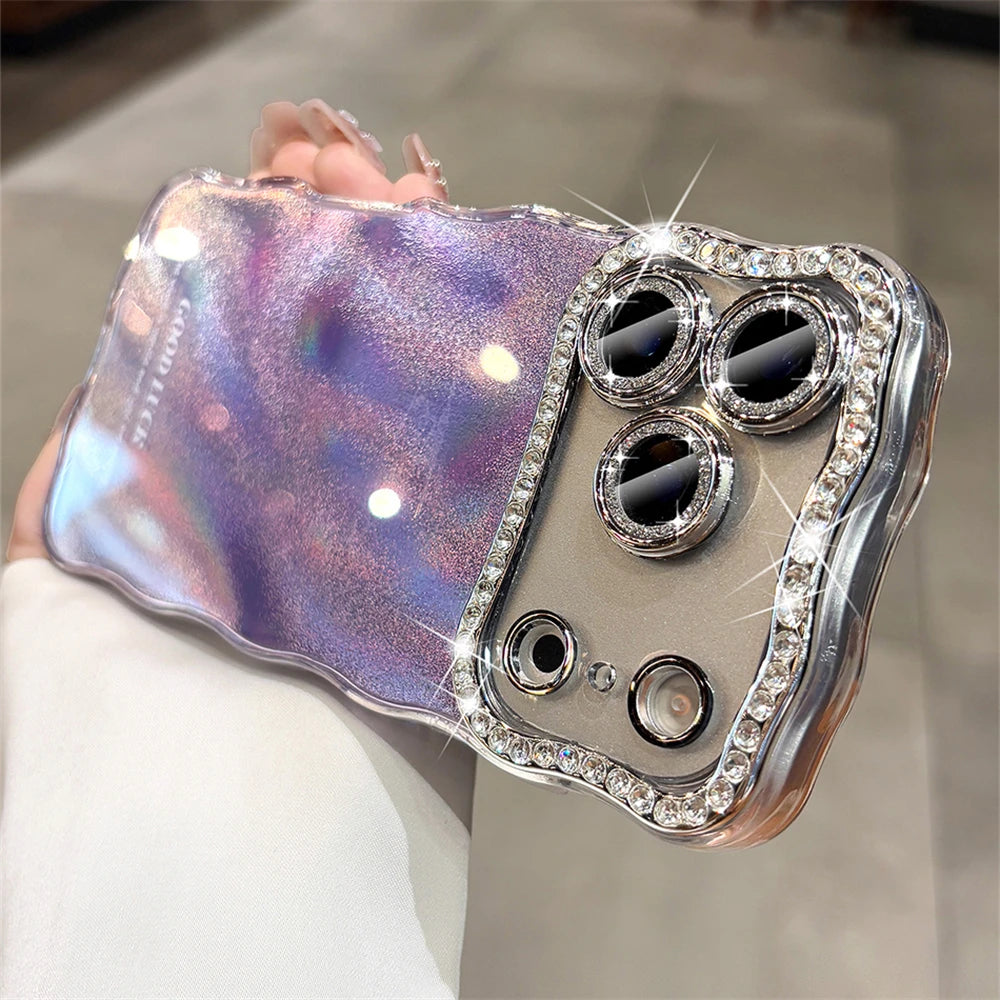 Pearlescent Water Ripple Phone Case