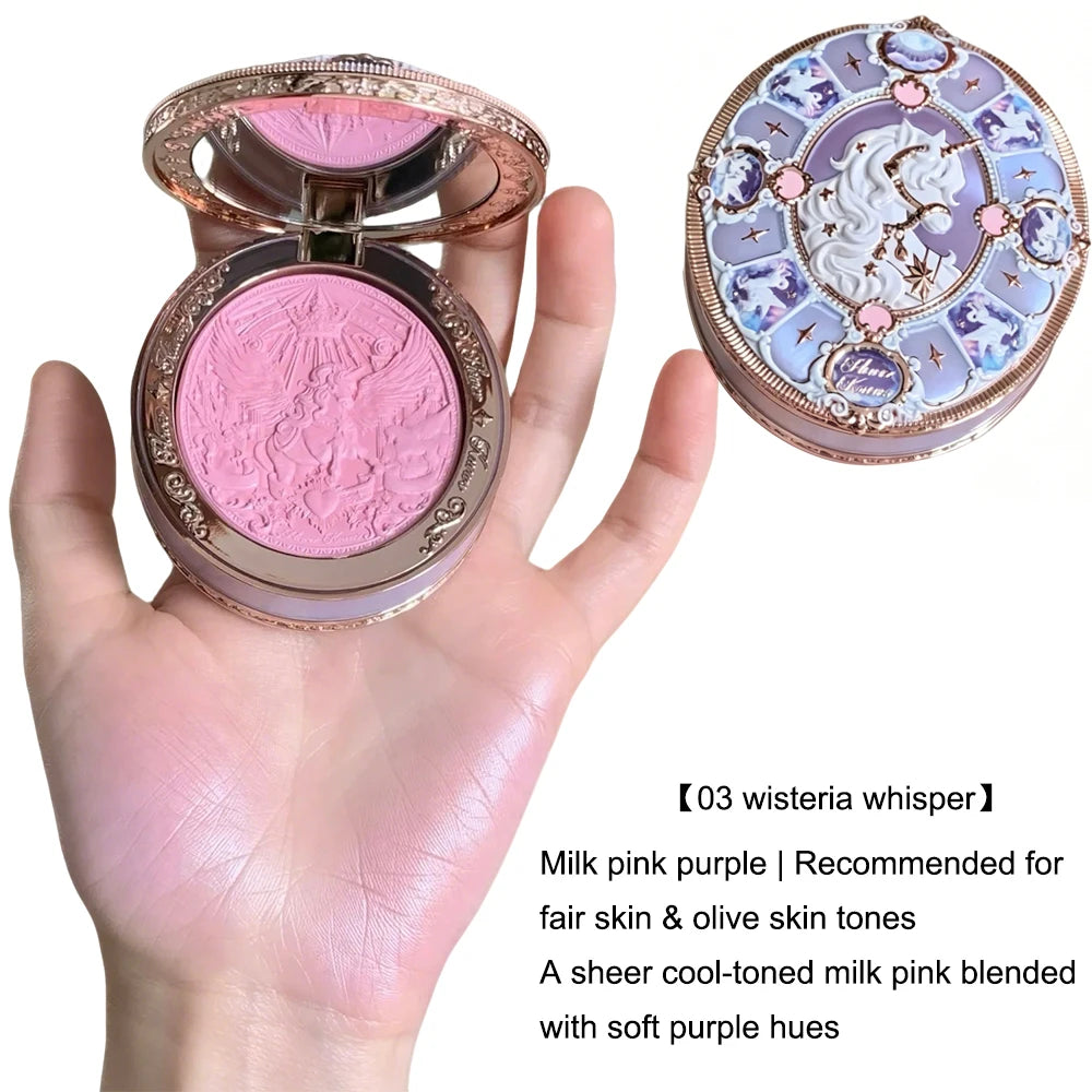 Strawberry Rococo Series Embossed Blush