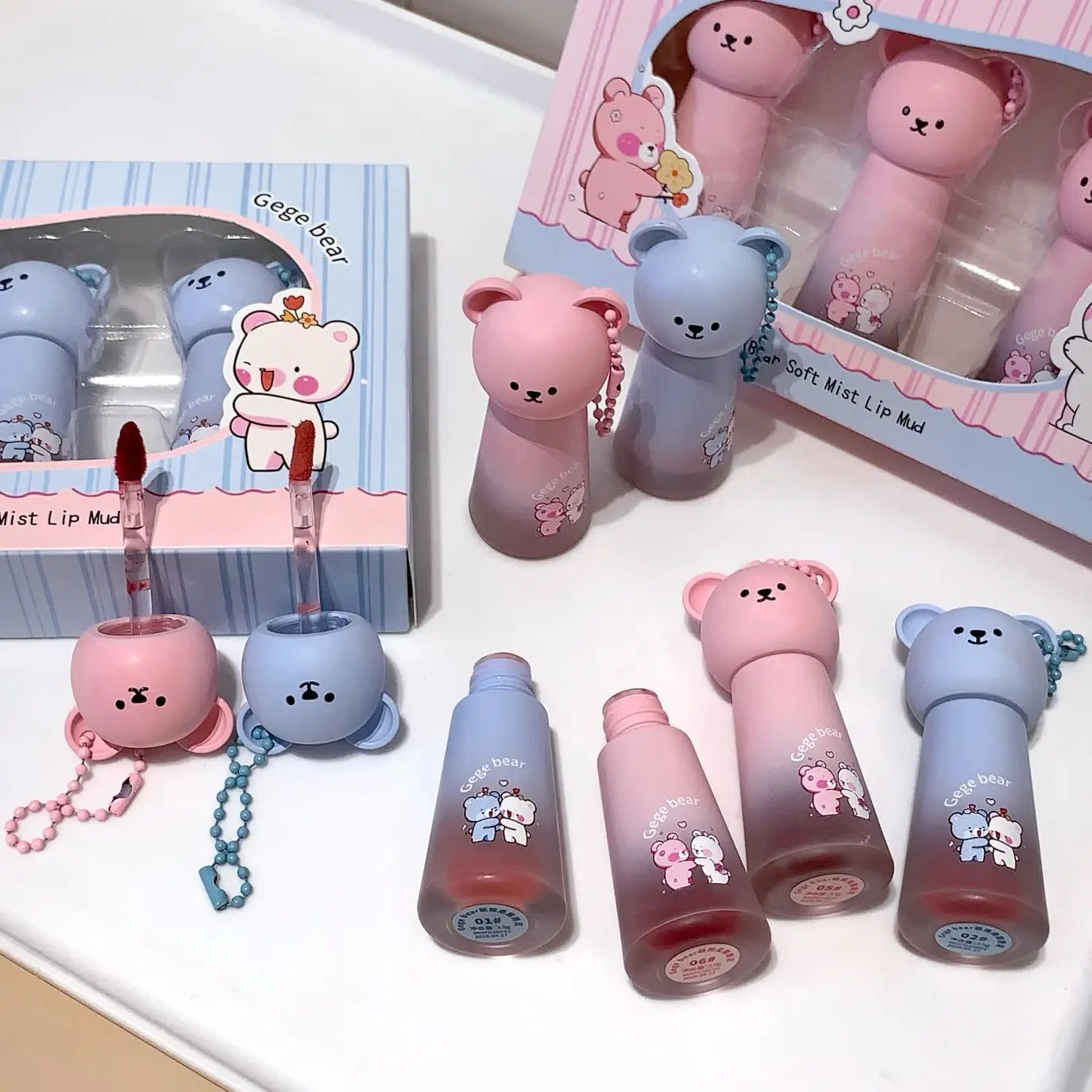 Gege Bear Cat Lip Gloss