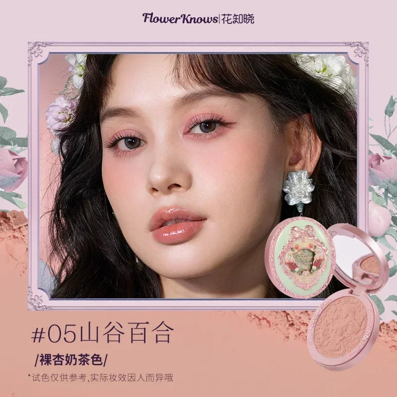 Strawberry Rococo Series Embossed Blush