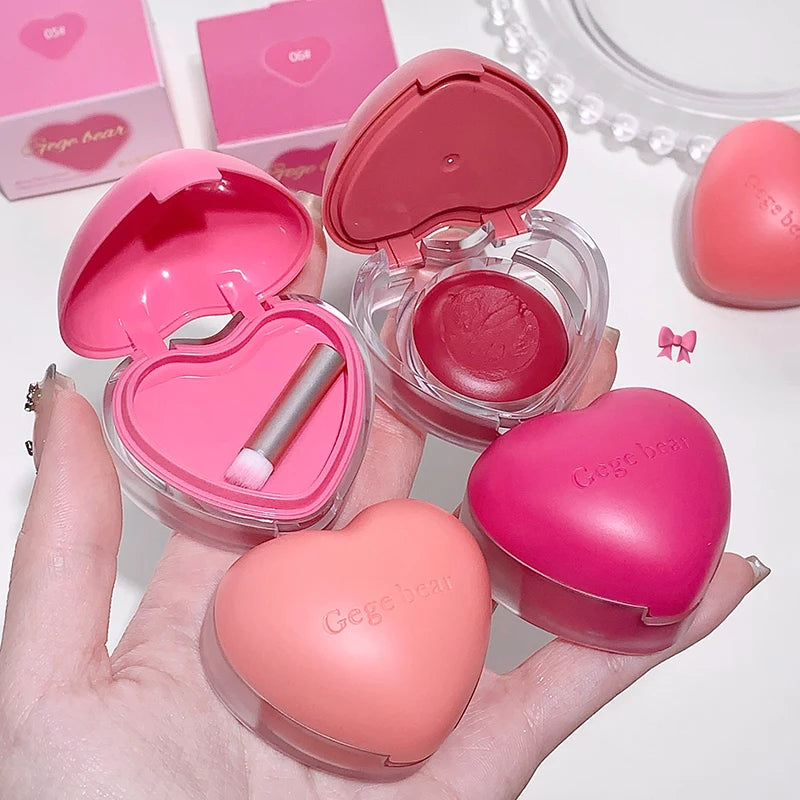 Gegebear Love Lip and Cheek Cream Matte Powder