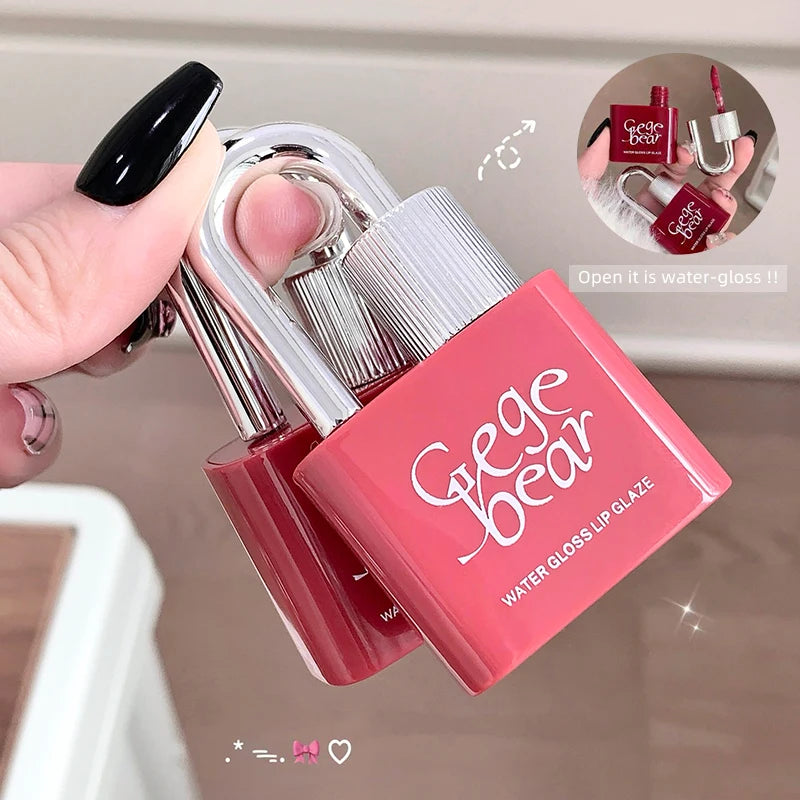 Gege Bear Lock Sweetheart Lip Glaze