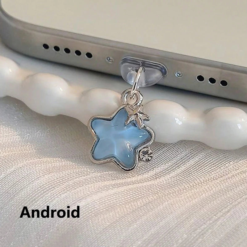 Diamond Star Dust Plug Charm
