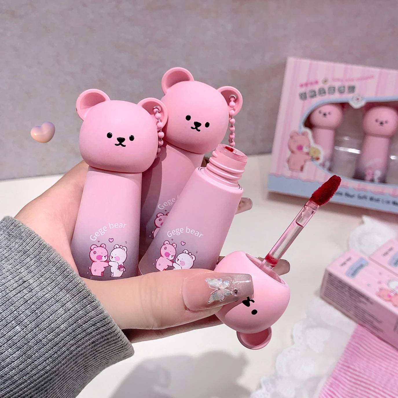 Gege Bear Cat Lip Gloss