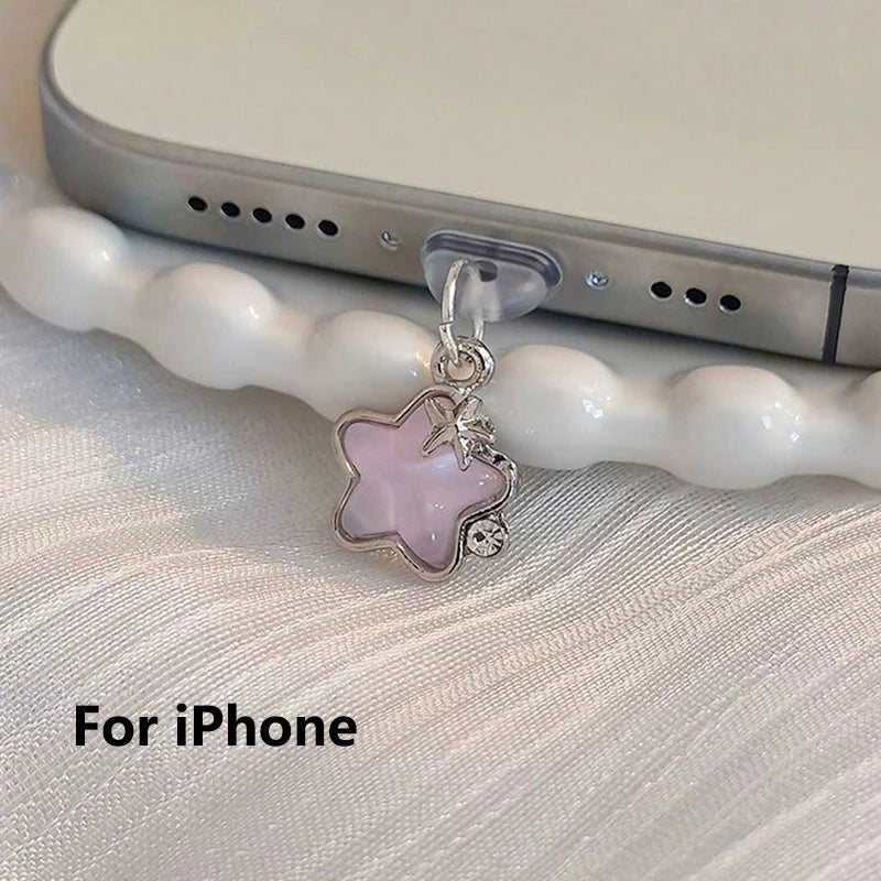 Diamond Star Dust Plug Charm