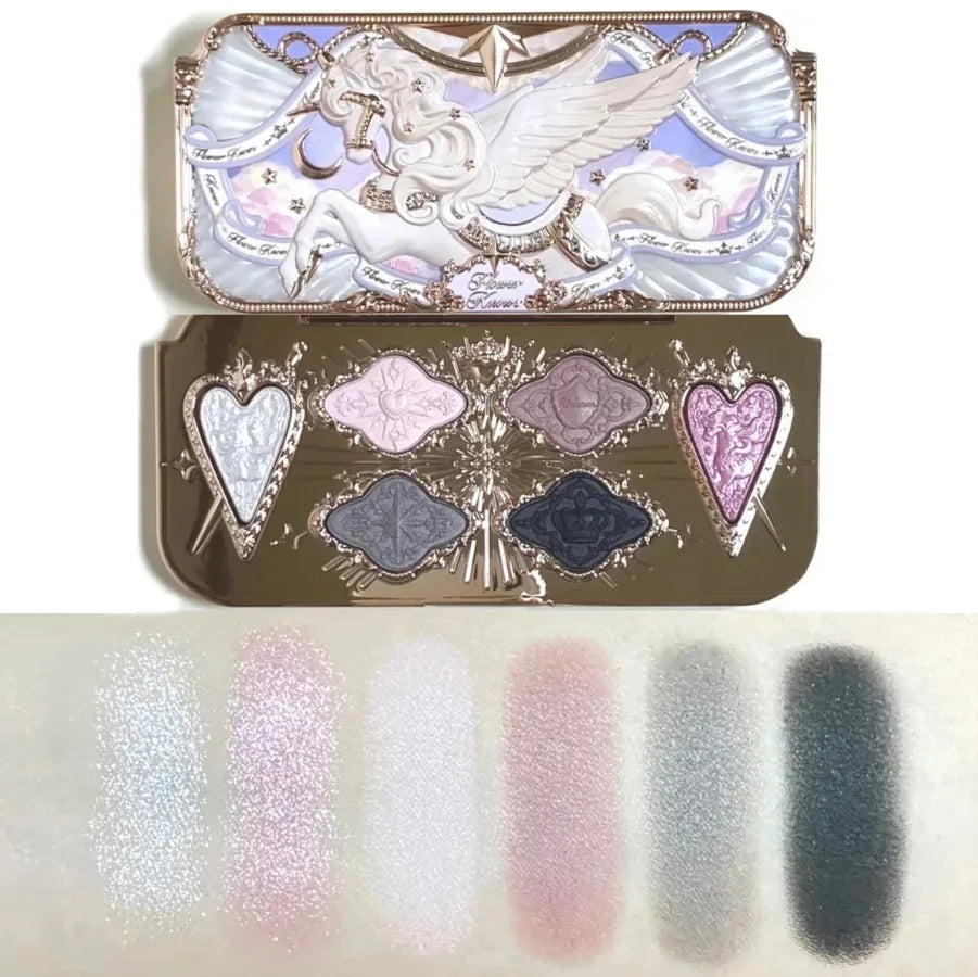 Knight Unicorn 6 Color Satin Eye Shadow Palette