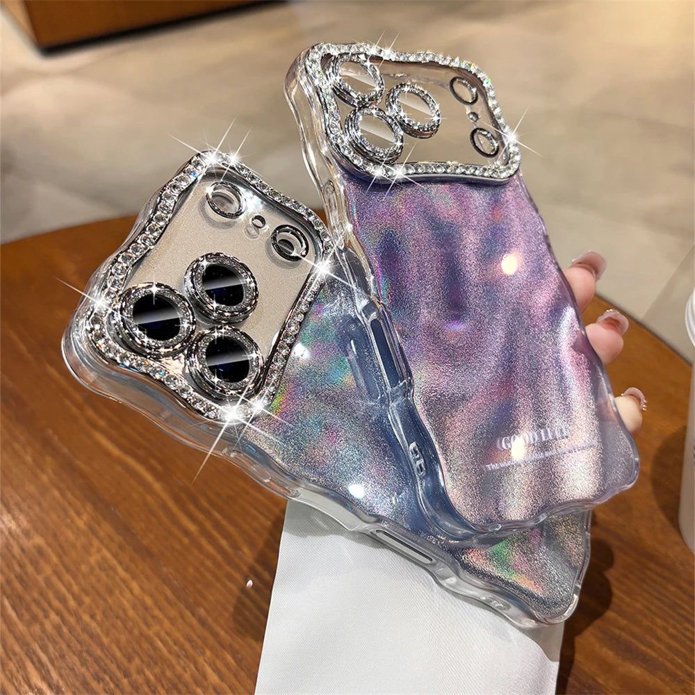 Pearlescent Water Ripple Phone Case