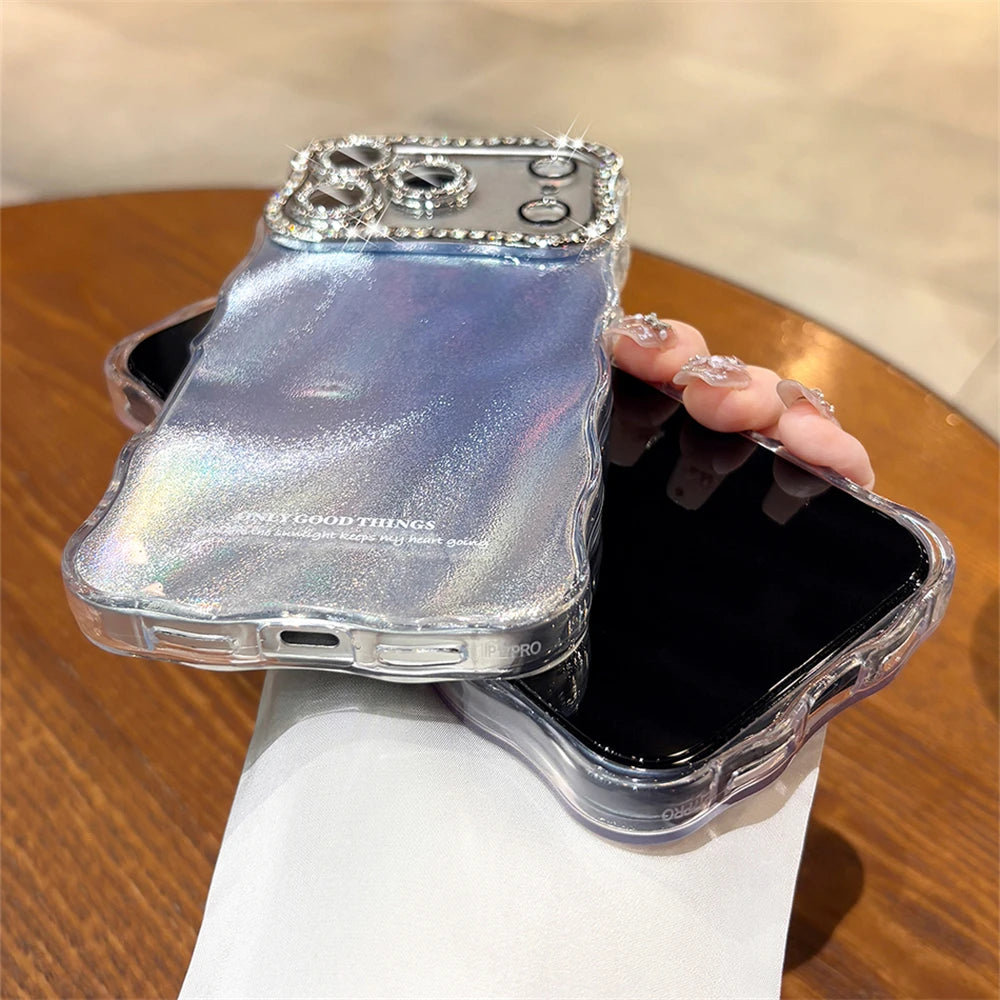 Pearlescent Water Ripple Phone Case
