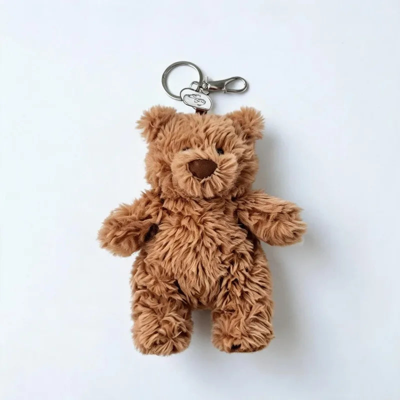 New Keychain Marshmallow, Cherry, Dragon, Rabbit, Coffee Cup, Teddy Bear, Soccer Ball, Turtle, Backpack Pendant Back-to-School