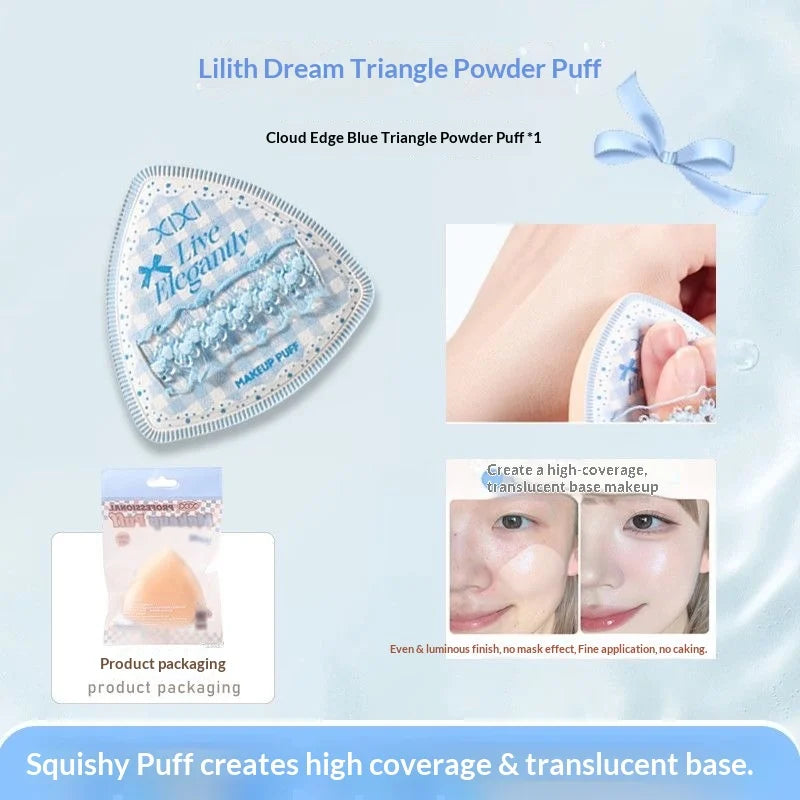 2Pcs Latex Free Makeup Puff