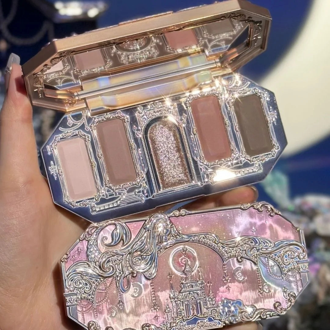 Moonlight Mermaid Eyeshadow Pallet | Glow, Shimmer, & Shine