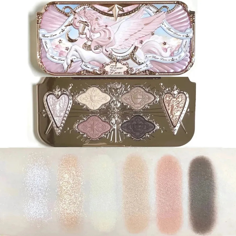 Knight Unicorn 6 Color Satin Eye Shadow Palette
