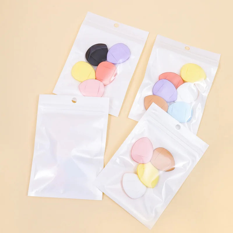 5pcs Fingertip Mini Puff Makeup Sponges