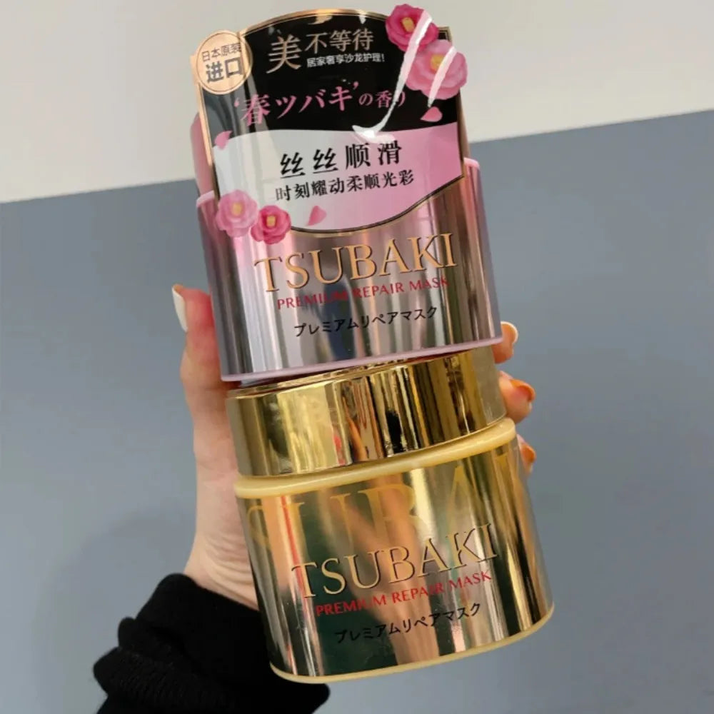 Japan TSUBAKI 0 Seconds Premium Hair Mask