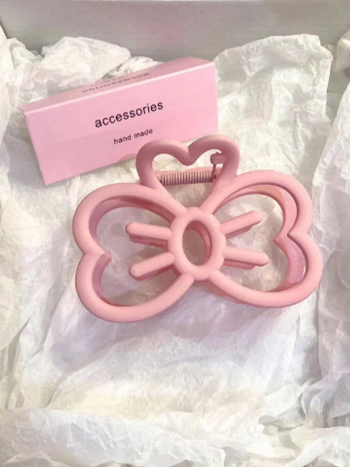 Hello Kitty Bow Claw Clip