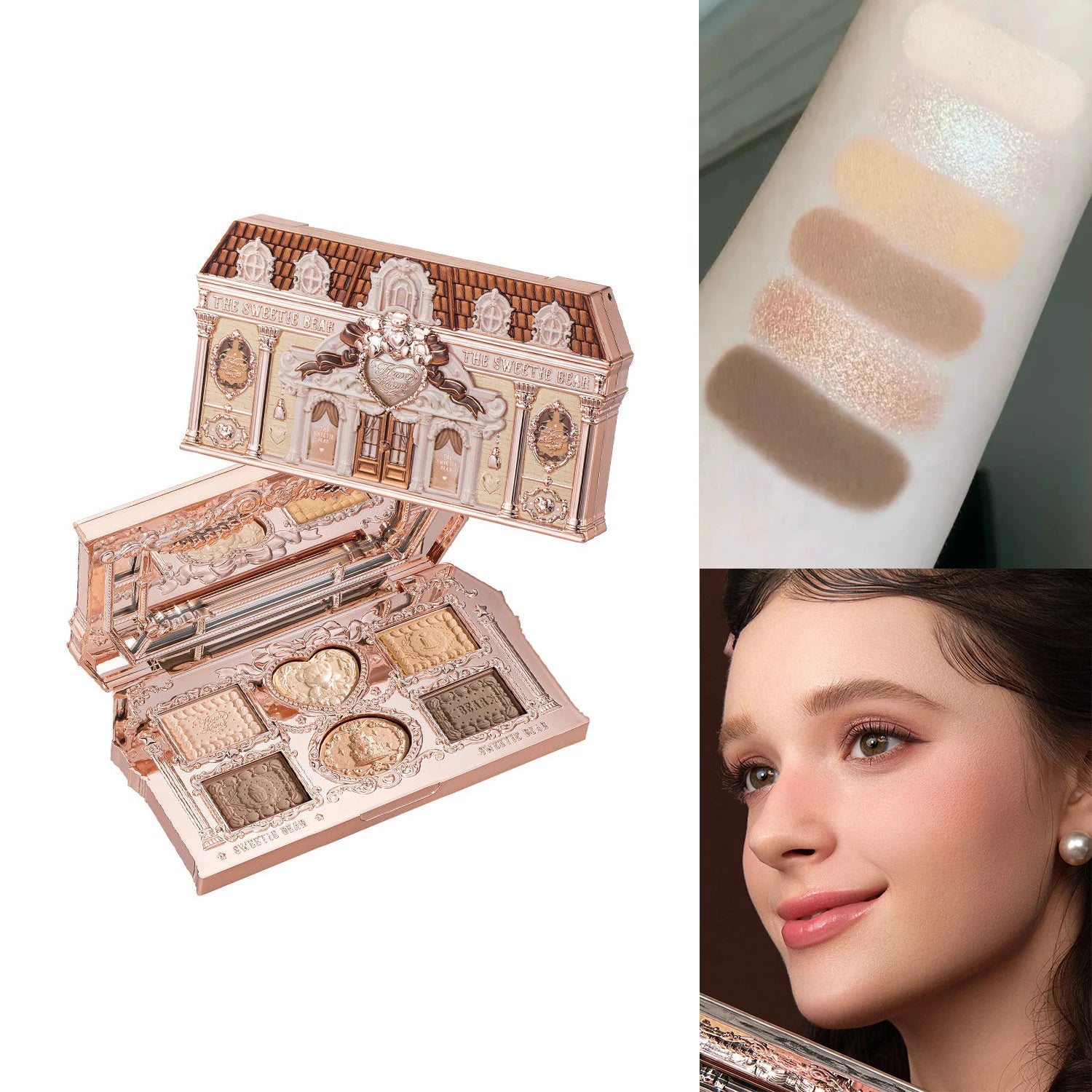 Swan Ballet 6 Color Eyeshadow Palette