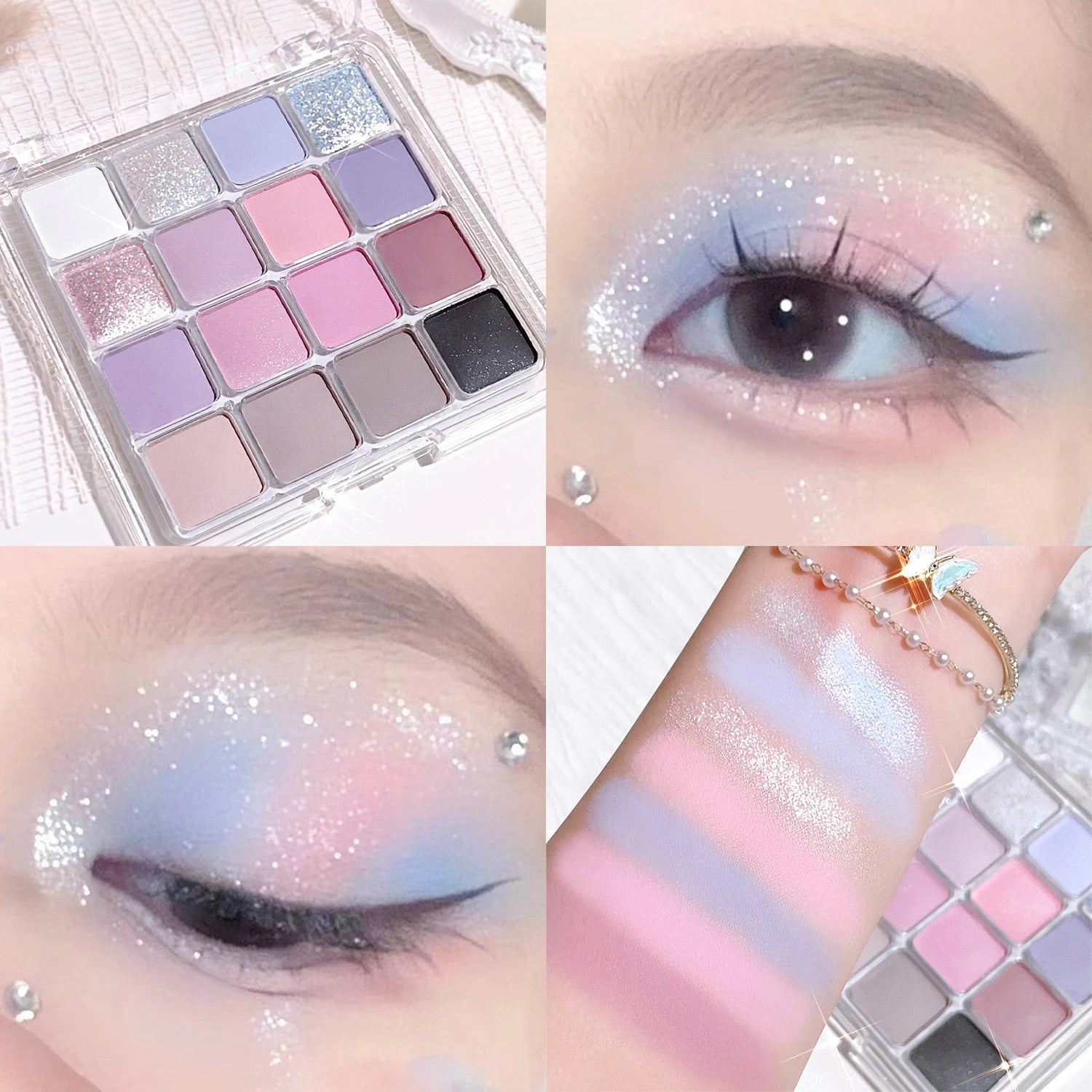 XIAOYUMI Sixteen-color Eyeshadow Pallet