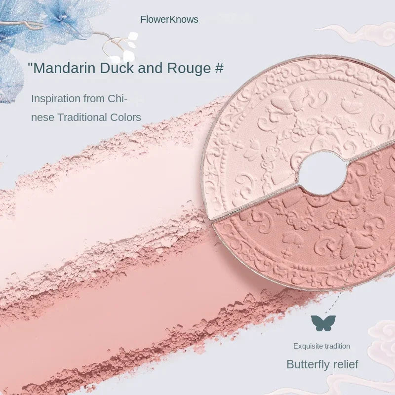 10 % OFF! | Blusher Butterfly Cloud Collar Collection Rouge Box Duo