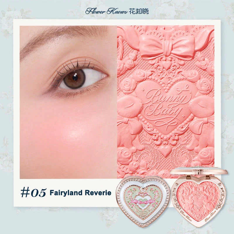 Bunny Garden Embossed Soft Matte Blush